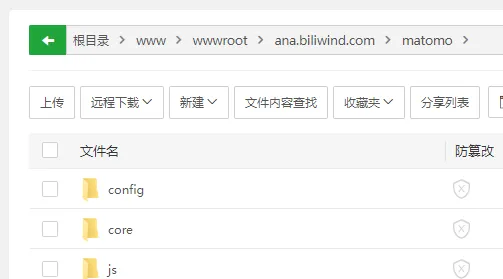 使用Matomo搭建自己的网站统计系统 12