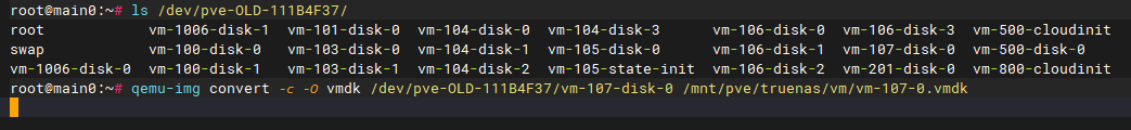 记一次 PVE 挂掉后的数据恢复以及踩坑 5