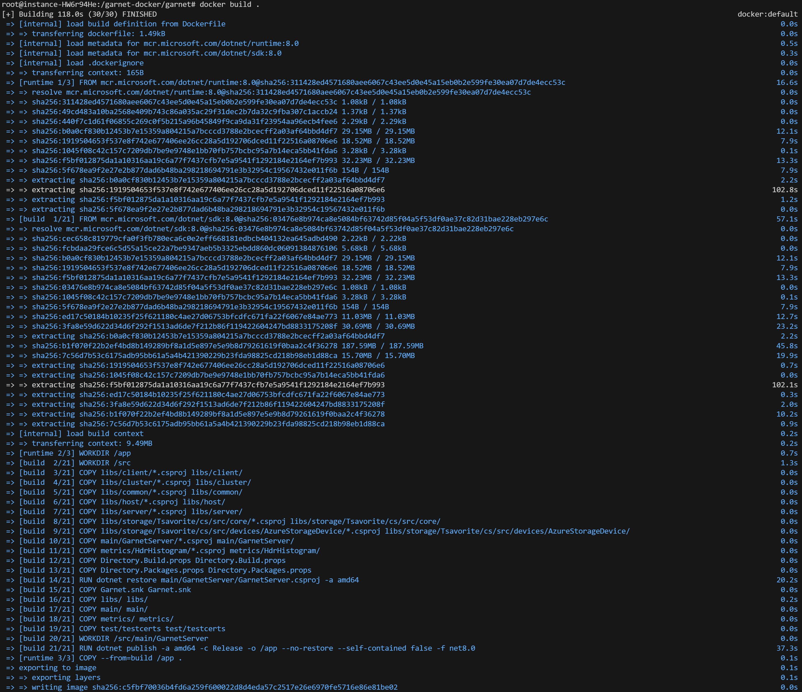 手把手教你构建 Garnet Docker 镜像 6